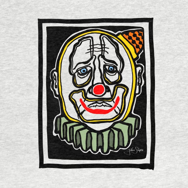 Sad Clown Face by JSnipe